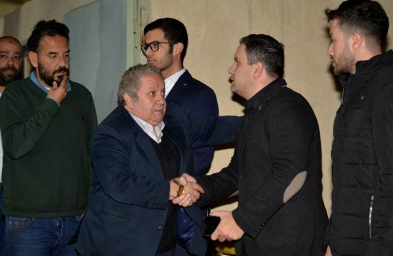 عزاء والدة الفنان إدوارد