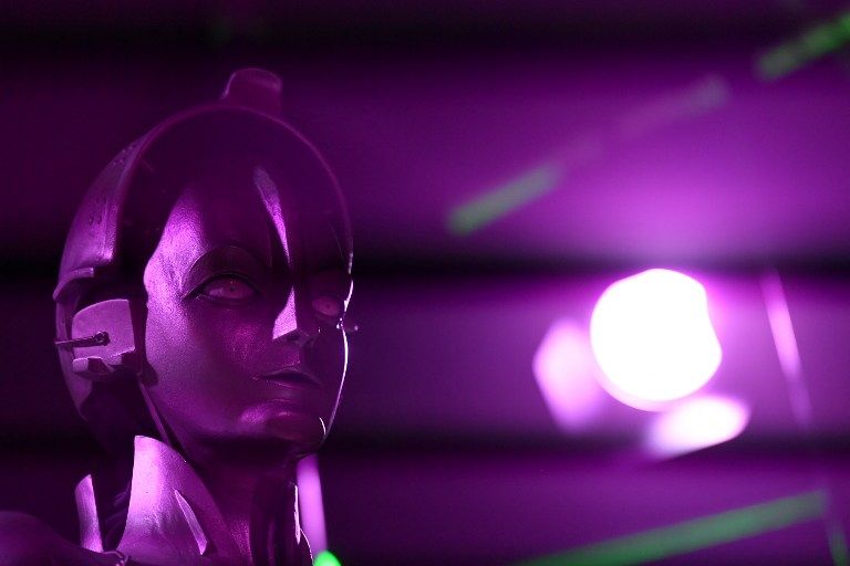 روبوت "تي-800" المستخدم في فيلم "ترمنيتور سالفيشين"- أ ف ب