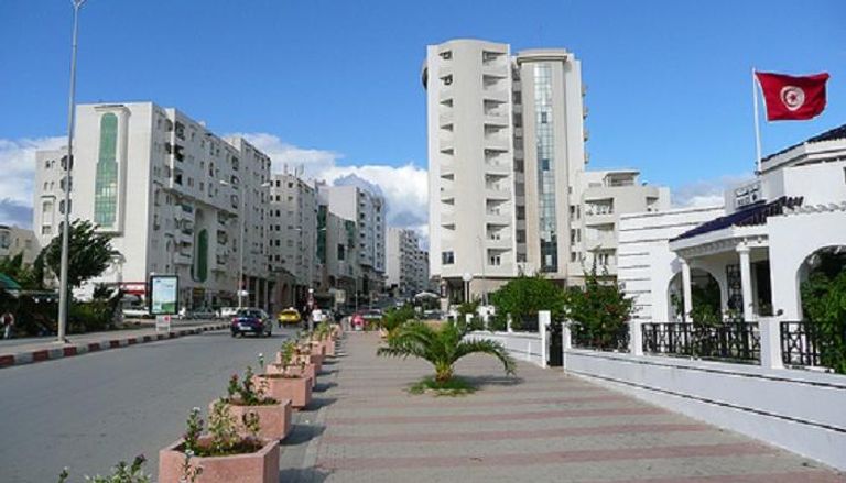 أحد شوارع تونس العاصمة