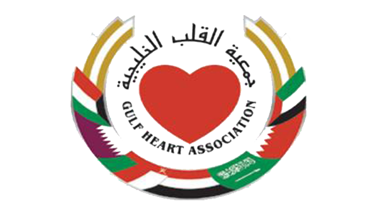 شعار جمعية القلب الخليجية 