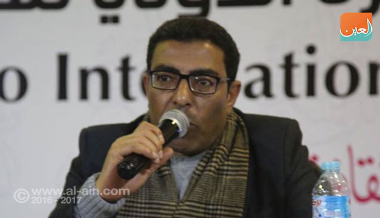 - جانب من الندوة التي أقيمت بمعرض الكتاب عن الراحل علاء الديب (الصور لعمر أحمد نصر)