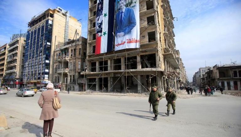 حلب تحت سيطرة النظام
