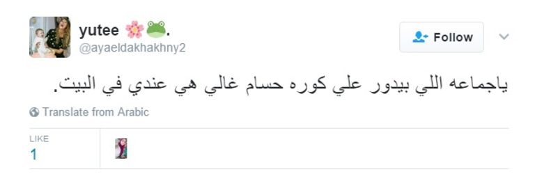 حسام غالي يطيح بالكرة