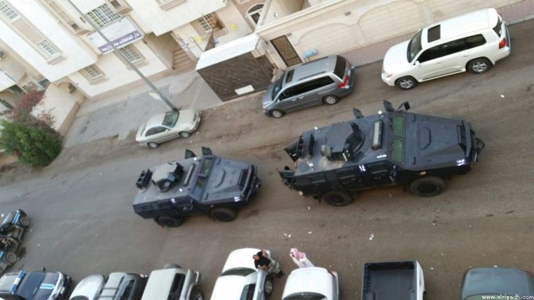 قوات الأمن السعودية