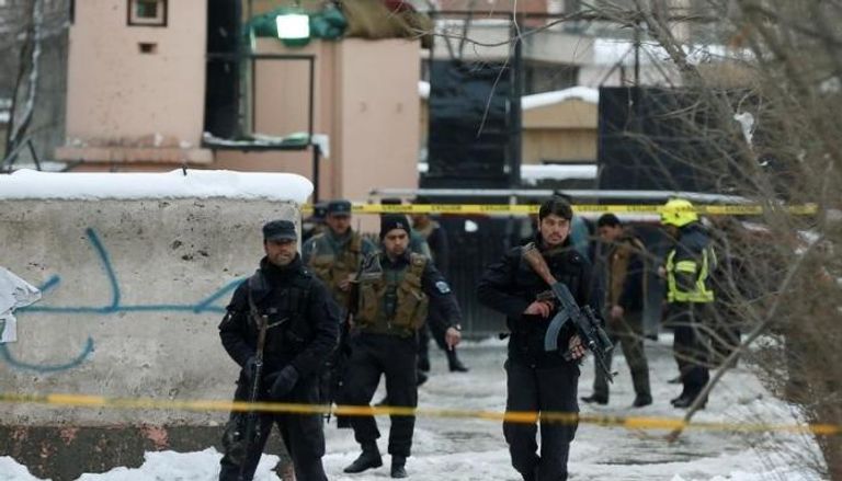 رجال أمن أفغان في كابول