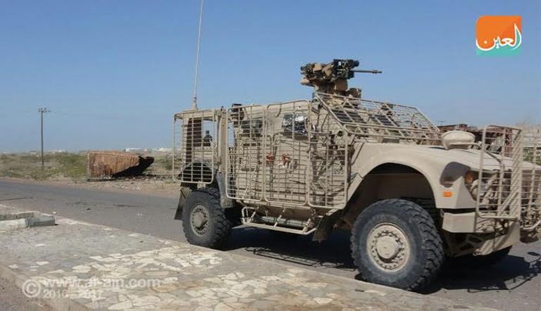 قوات الجيش بعد تحرير المخا