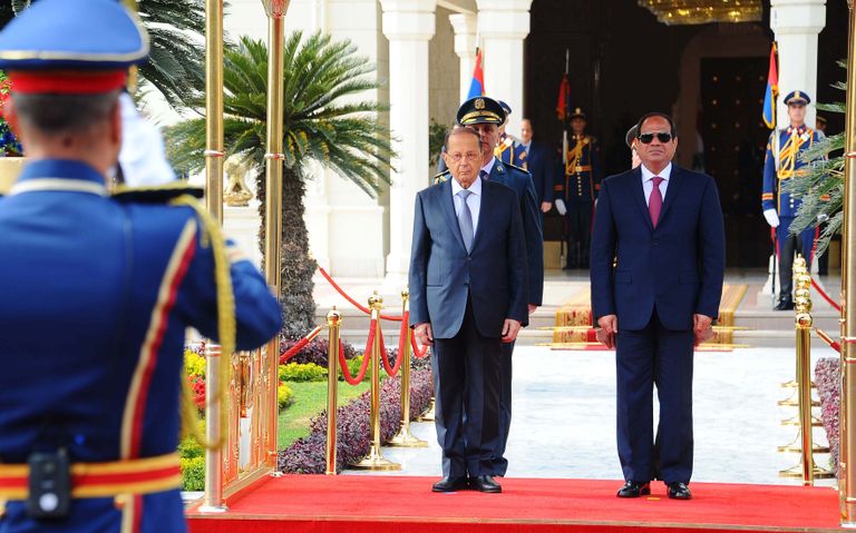 السيسي وعون