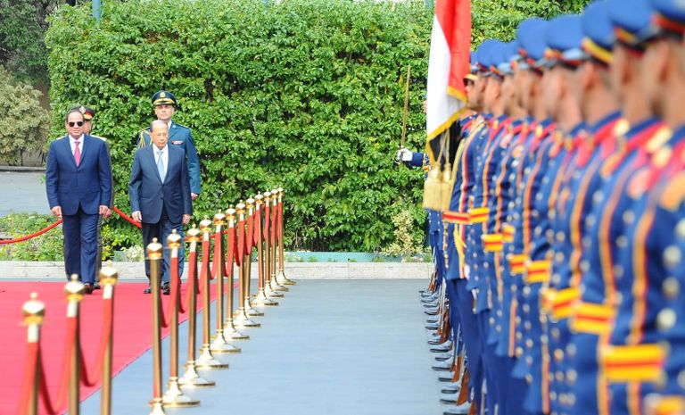 السيسي وعون