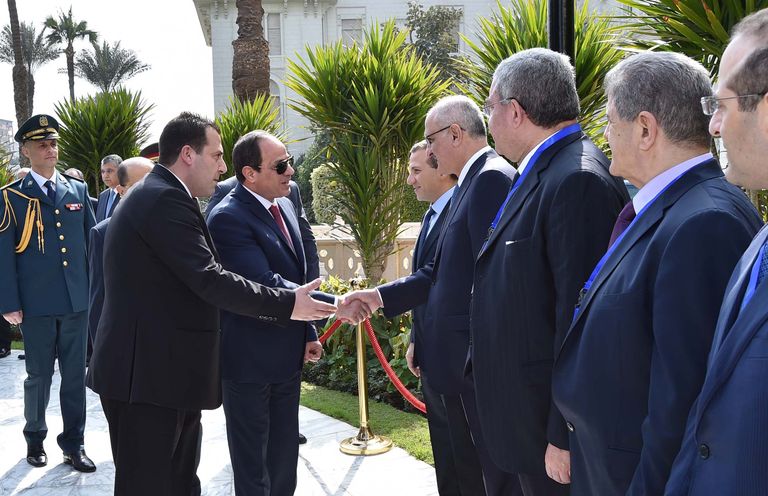 السيسي وعون