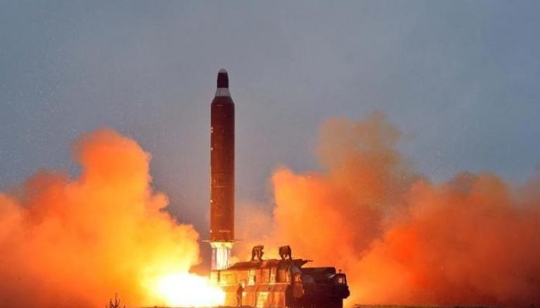 تجربة إطلاق صاروخ باليسني بكوريا الشمالية في 2016