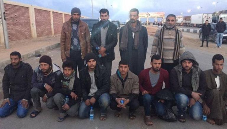 المصرييون المختطفون في ليبيا