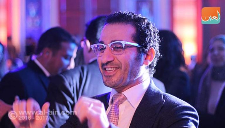 أحمد حلمي أثناء اختياره سفيرا في حفل اليونيسيف