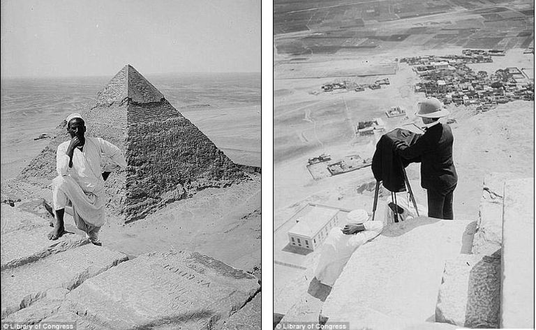 سحر الأهرامات يجتذب الزائرين في كل العصور