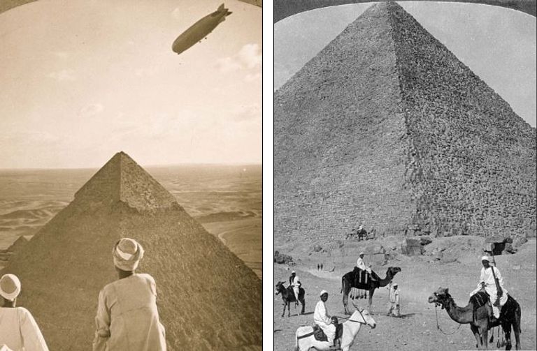 سحر الأهرامات يجتذب الزائرين في كل العصور