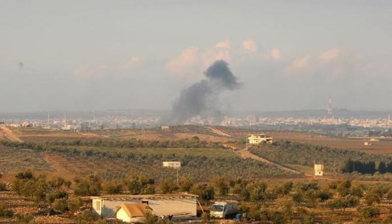 قصف في مدينة درعا - أرشيفية