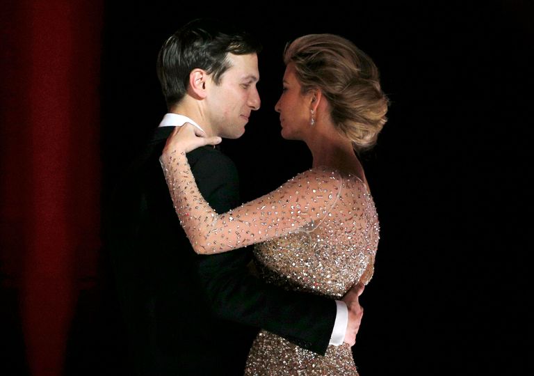 إيفانكا مع زوجها كوشنر إيفانكا ترامب