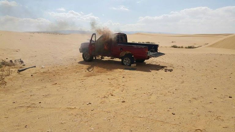 جهود القوات المسلحة المصرية بجبل الحلال