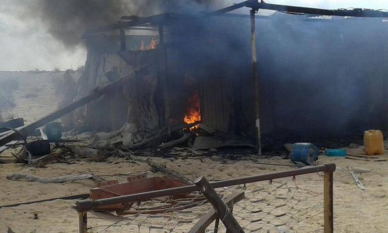 جهود القوات المسلحة المصرية بجبل الحلال