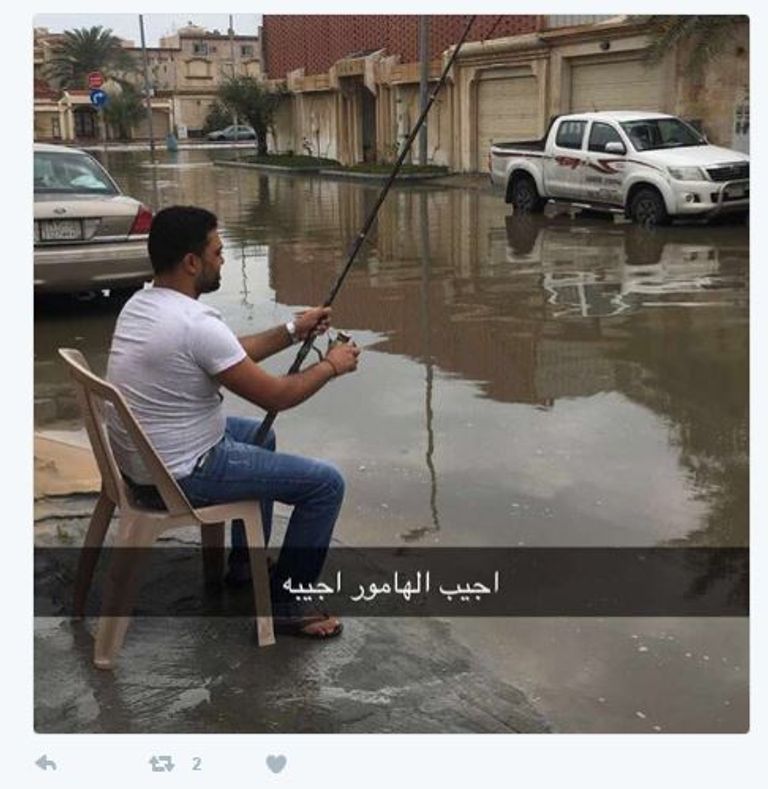 موجة من الأمطار الغزيرة تشهدها عدة دول خليجية