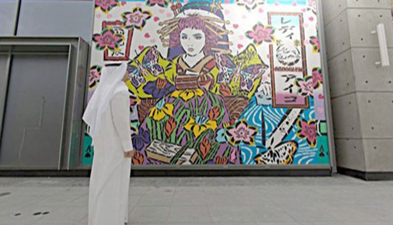 - شوارع وسط دبي.. تزينها الجداريات الفنية