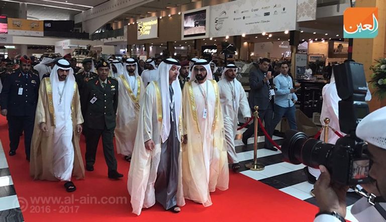 انطلاق فعاليات ايدكس 2017 في أبوظبي