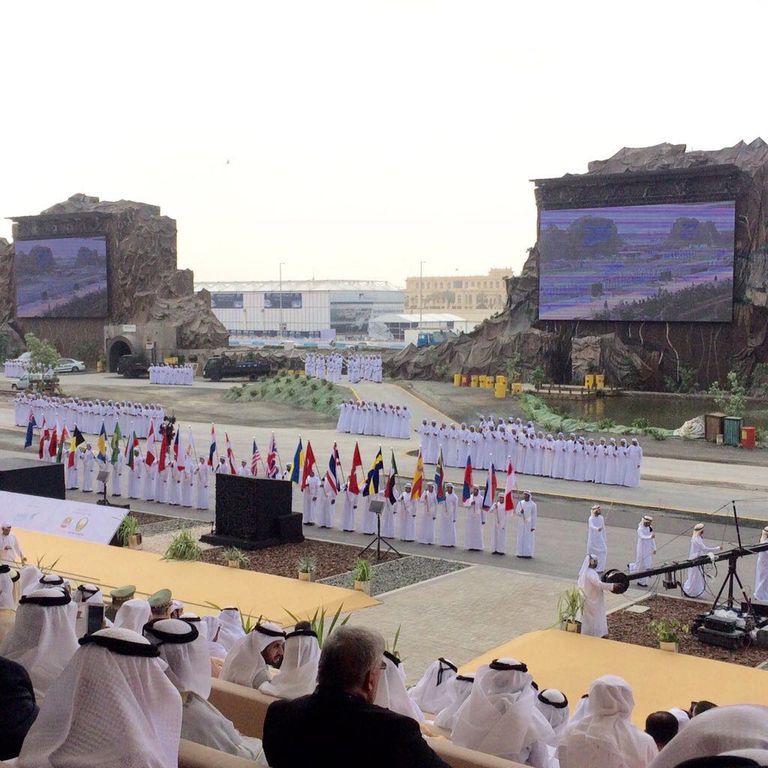 انطلاق فعاليات ايدكس 2017 في أبوظبي