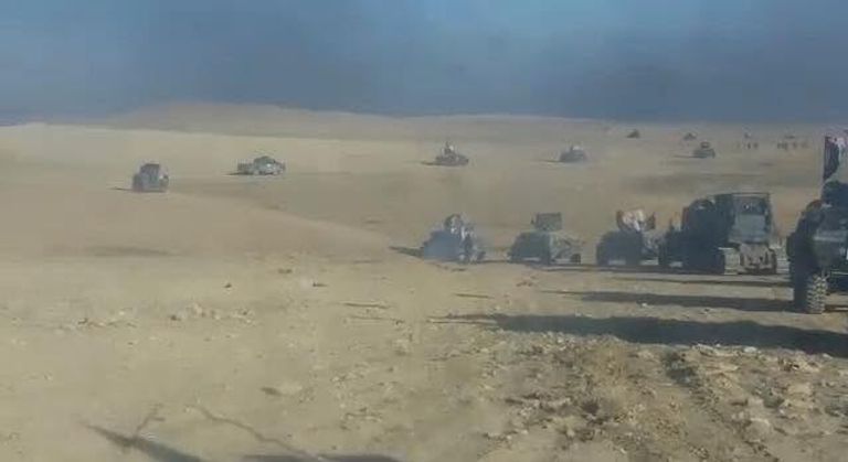 انطلاق العمليات العسكرية لاستعادة غرب الموصل القوات العراقية تتجه غرب الموصل