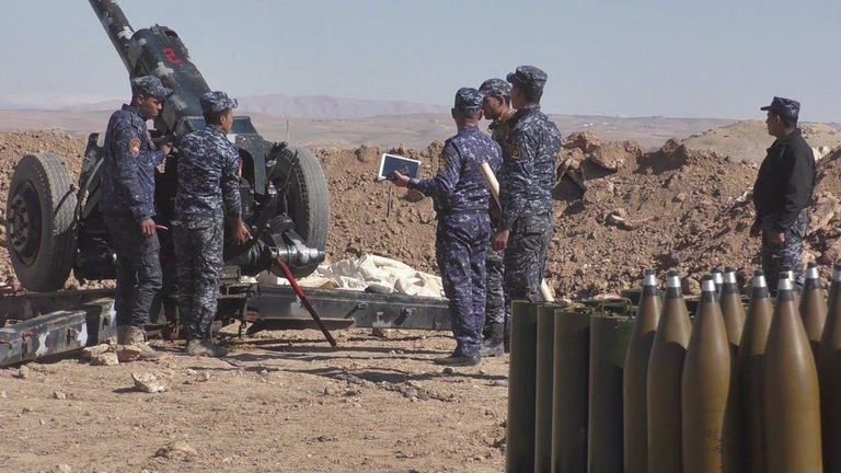 انطلاق العمليات العسكرية لاستعادة غرب الموصل القوات العراقية تتجه غرب الموصل