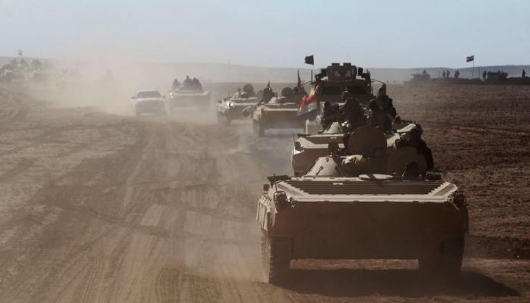 القوات العراقية تستعد للتقدم في الموصل 