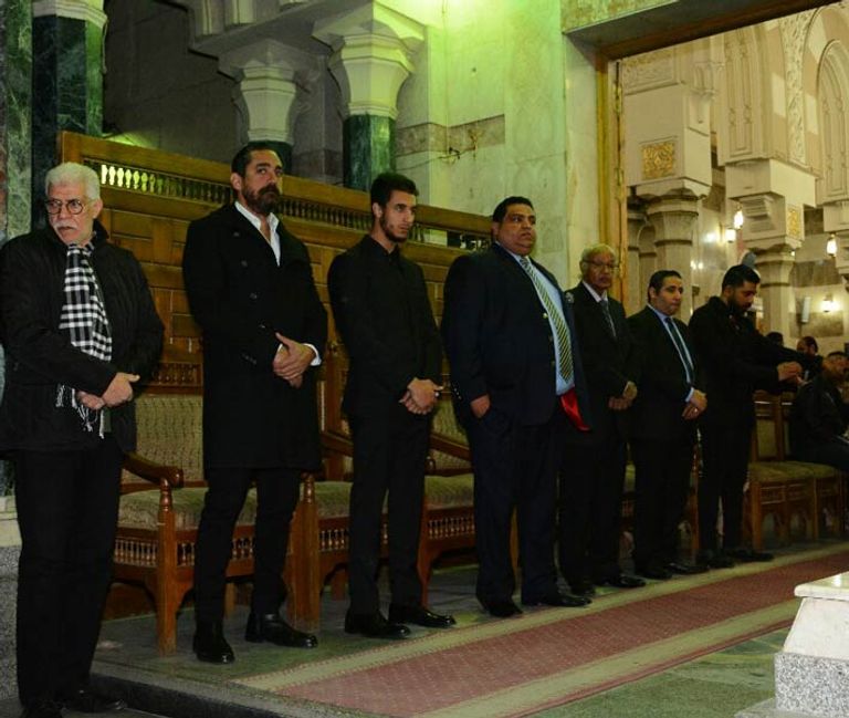 عزاء والد أمير كرارة