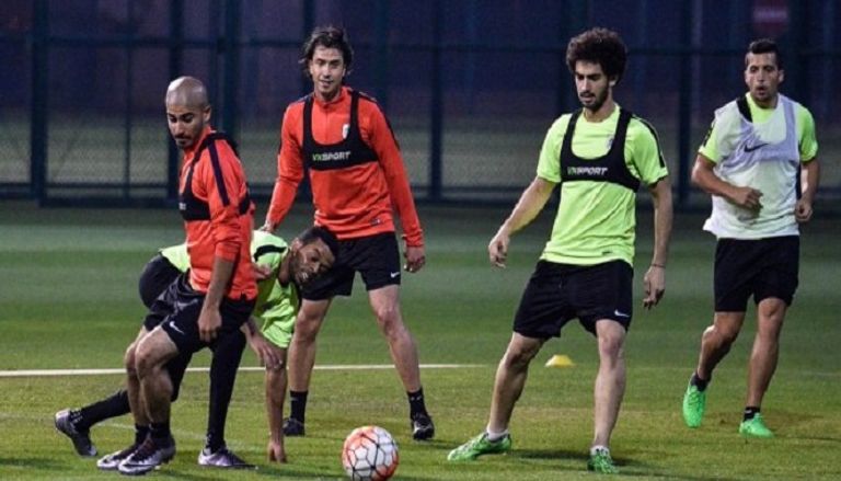 جانب من تدريبات الوحدة