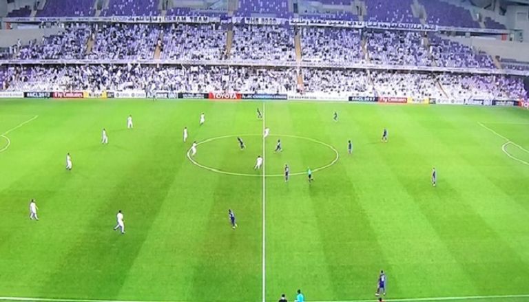 غياب الجماهير عن لقاء العين