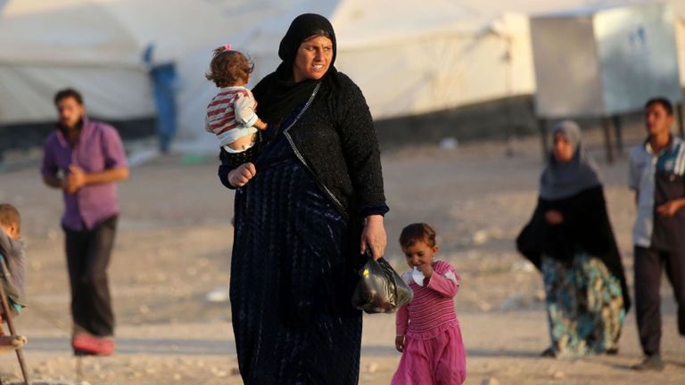 المدنيون في الموصل