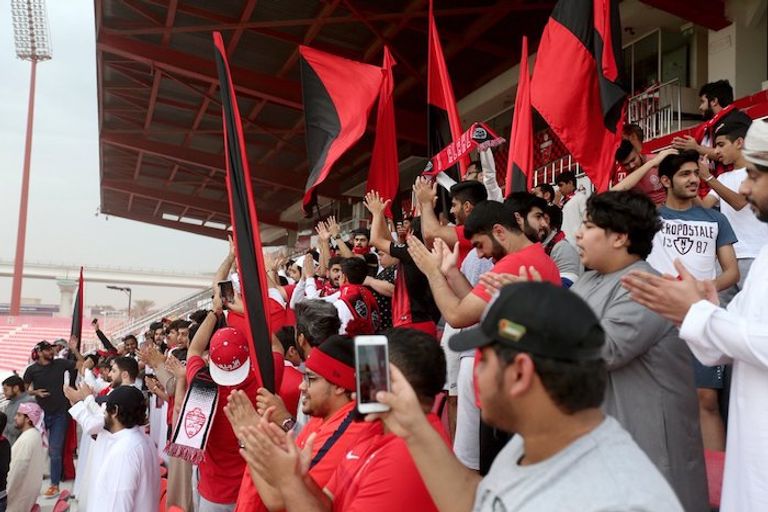 جماهير الأهلي خلال التدريبات