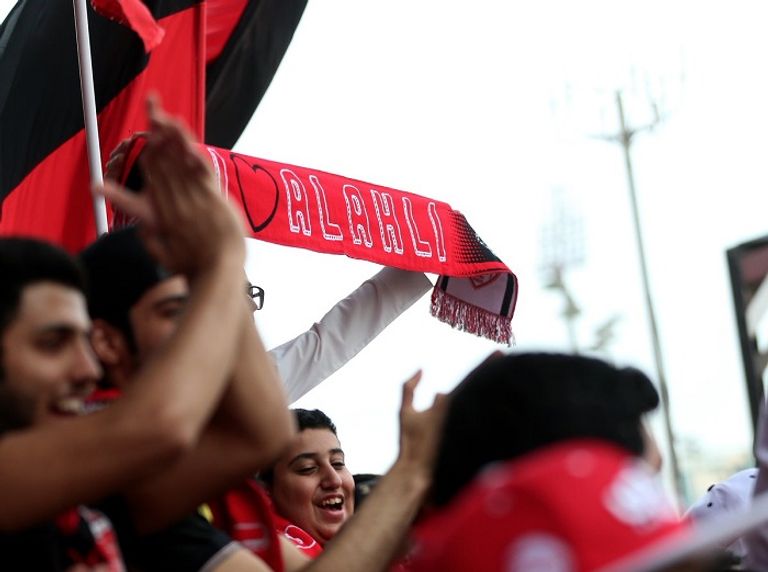 جماهير الأهلي خلال التدريبات