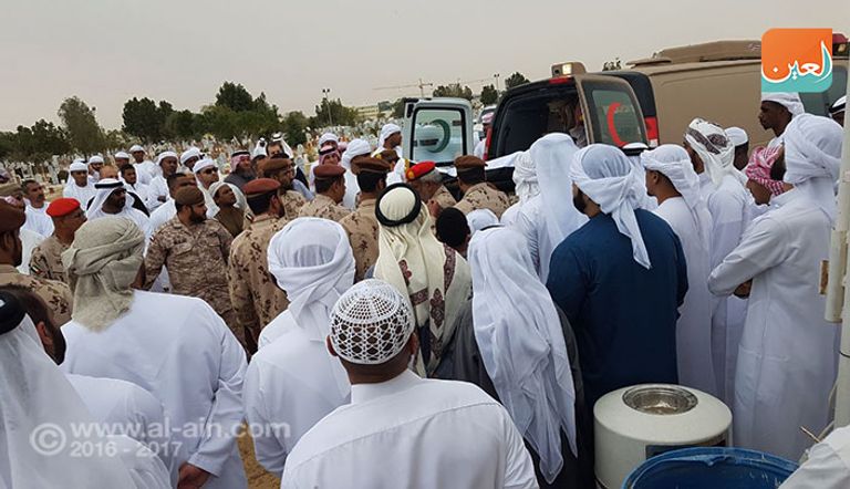 تشييع جثمان الشهيد خالد البلوشي