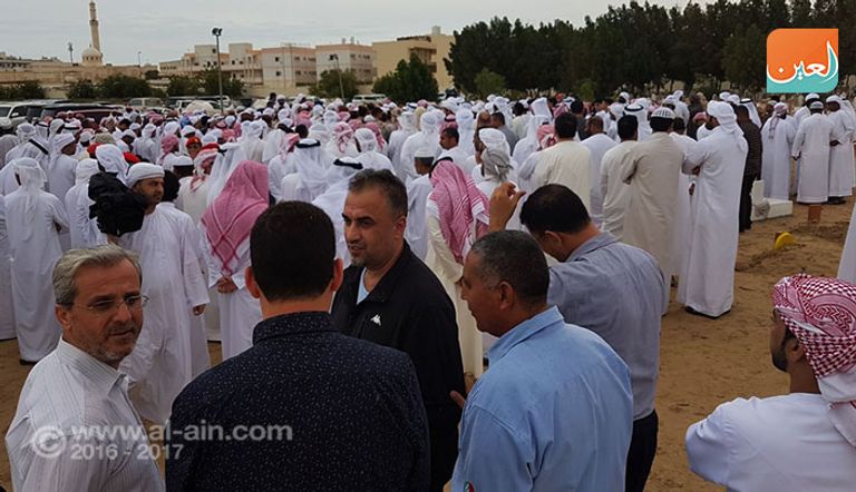 تشييع جثمان الشهيد خالد البلوشي