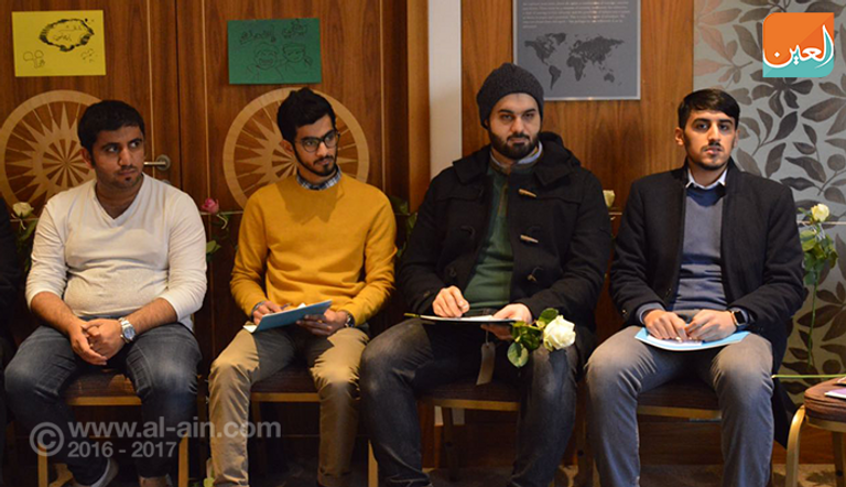 مجلس عيال زايد مع طلاب الإمارات في لندن