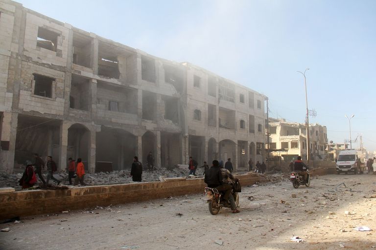 الخوذ البيضاء بسوريا