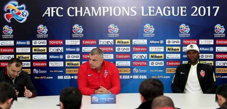 كوزمين خلال المؤتمر الصحفي