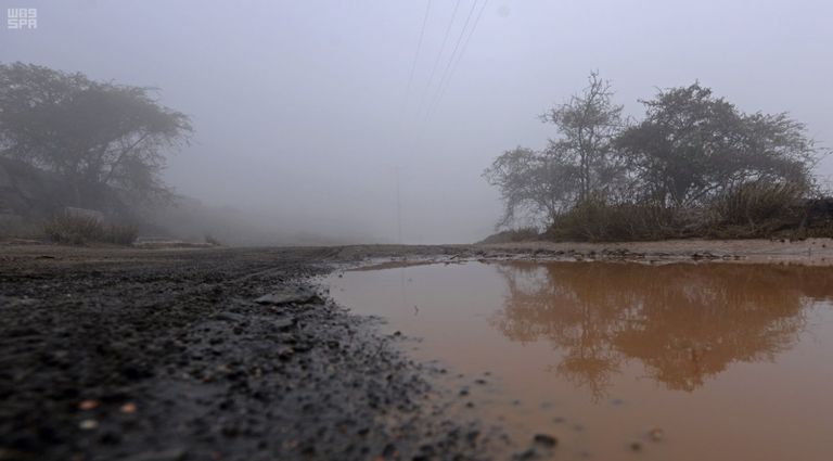 أمطار على عسير