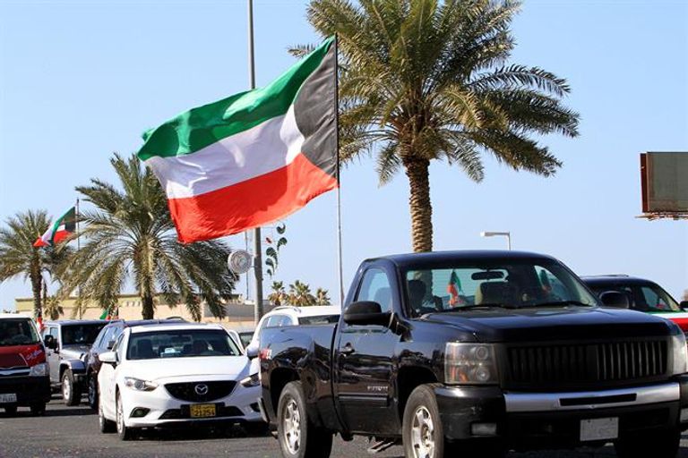 فرحة الأطفال بالأعياد الوطنية في الكويت