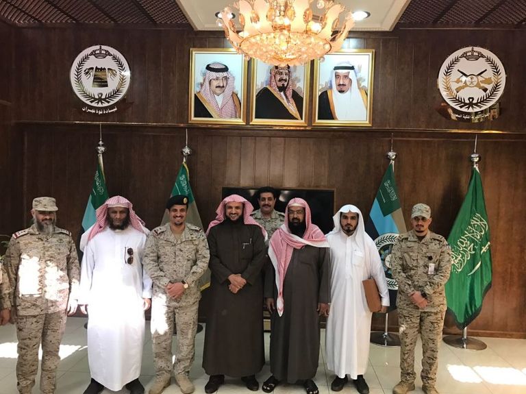 حملة سعودية لدعم الجنود المرابطين