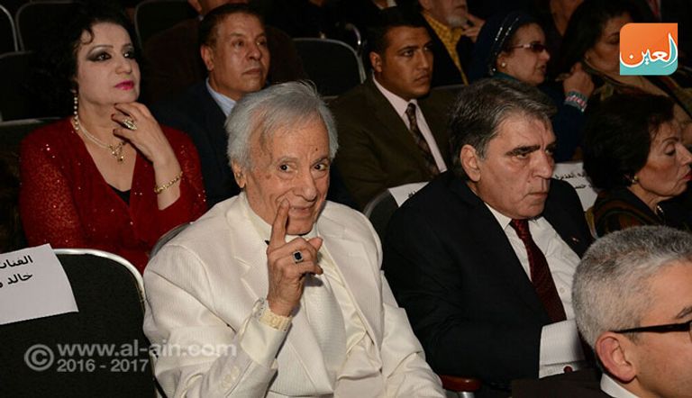 الفنان المصري سعيد عبد الغني في ظهور نادر