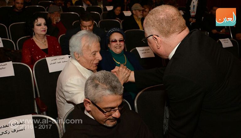 الفنان المصري سعيد عبد الغني في ظهور نادر