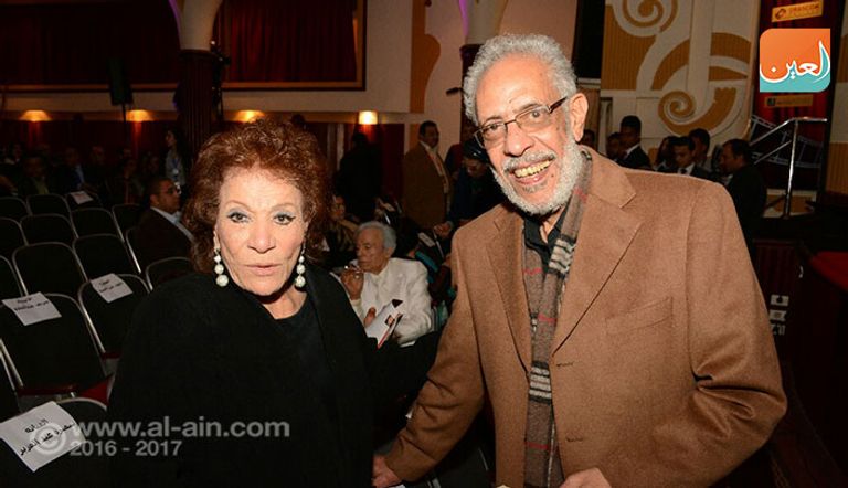 الفنان المصري سعيد عبد الغني في ظهور نادر