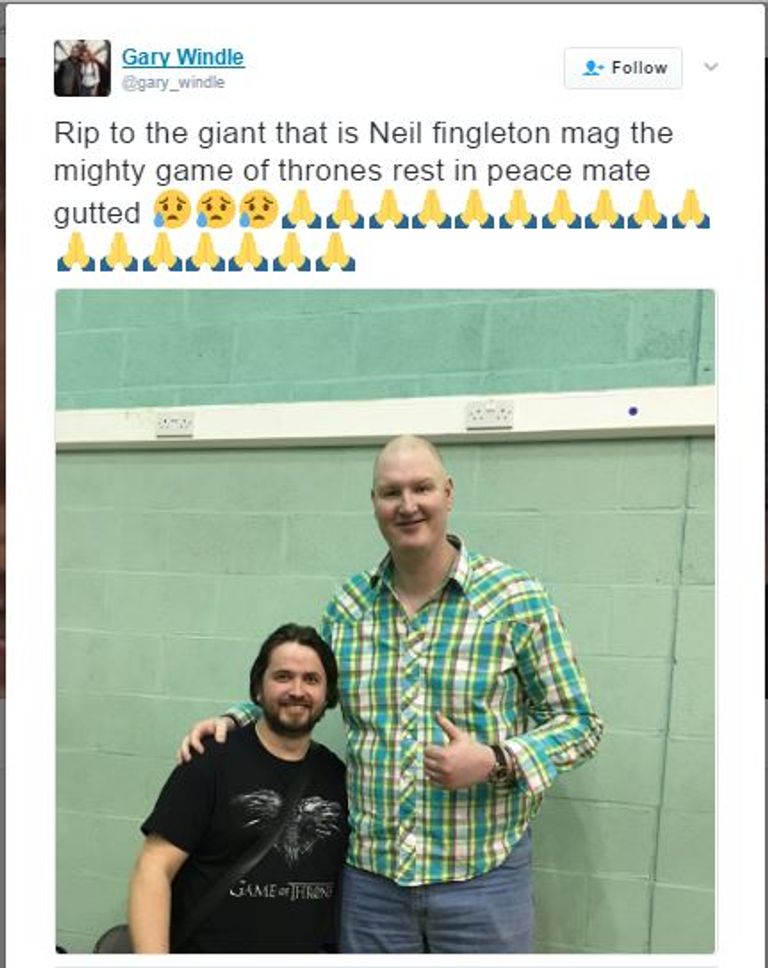 نيل فينجلتون توفي عن عمر يناهز 36 عامًا