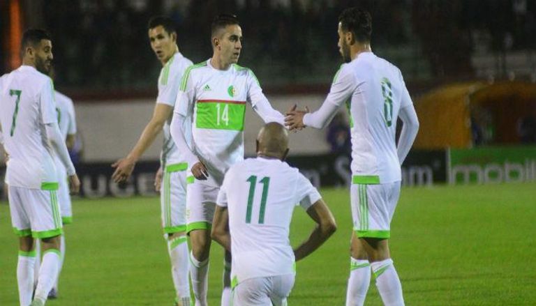 رياض بودبوز نجم منتخب الجزائر  
