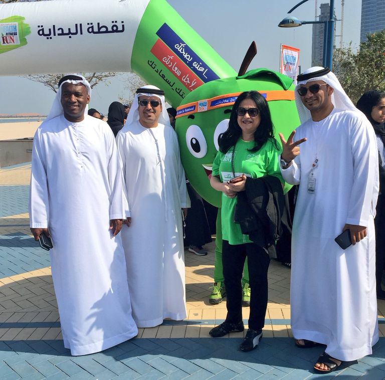 مهرجان الصحة واللياقة بأبوظبي