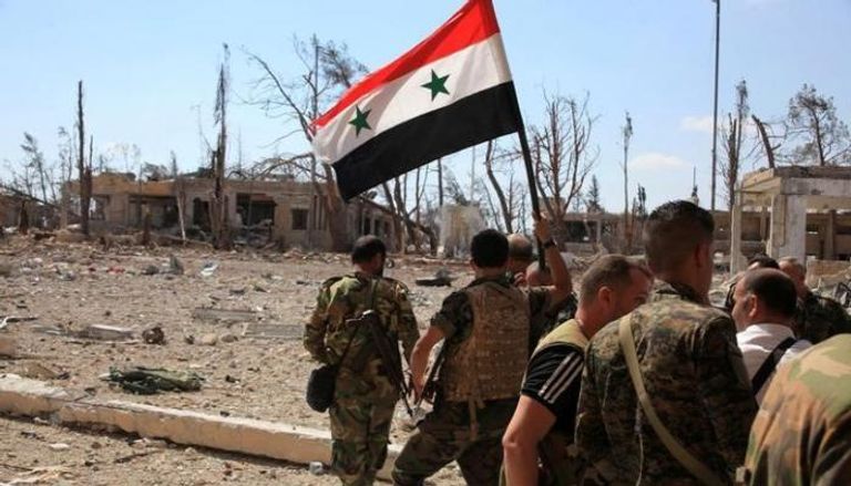 الجيش السوري خلال تقدمه في حلب (أرشيف)